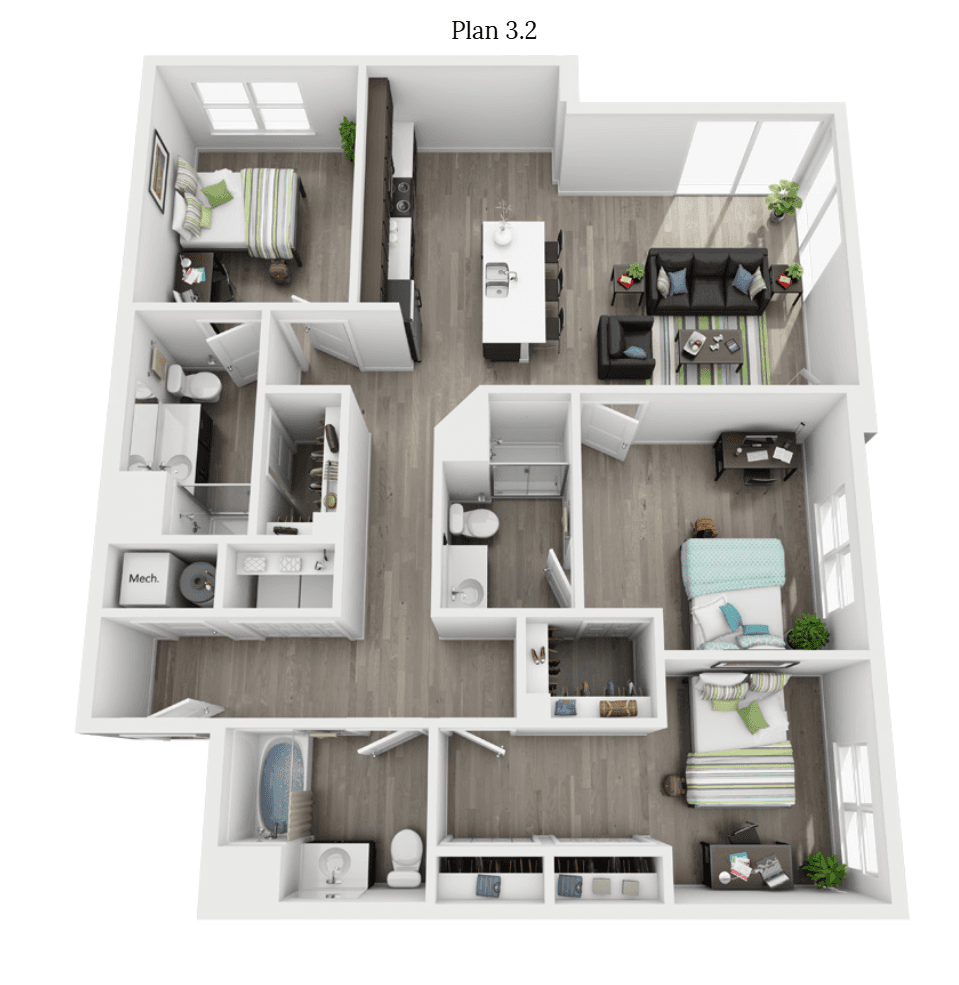 Summer Sublease – 1B/1B in 3B/3B on Green Street (June–July, $700 + utilities)